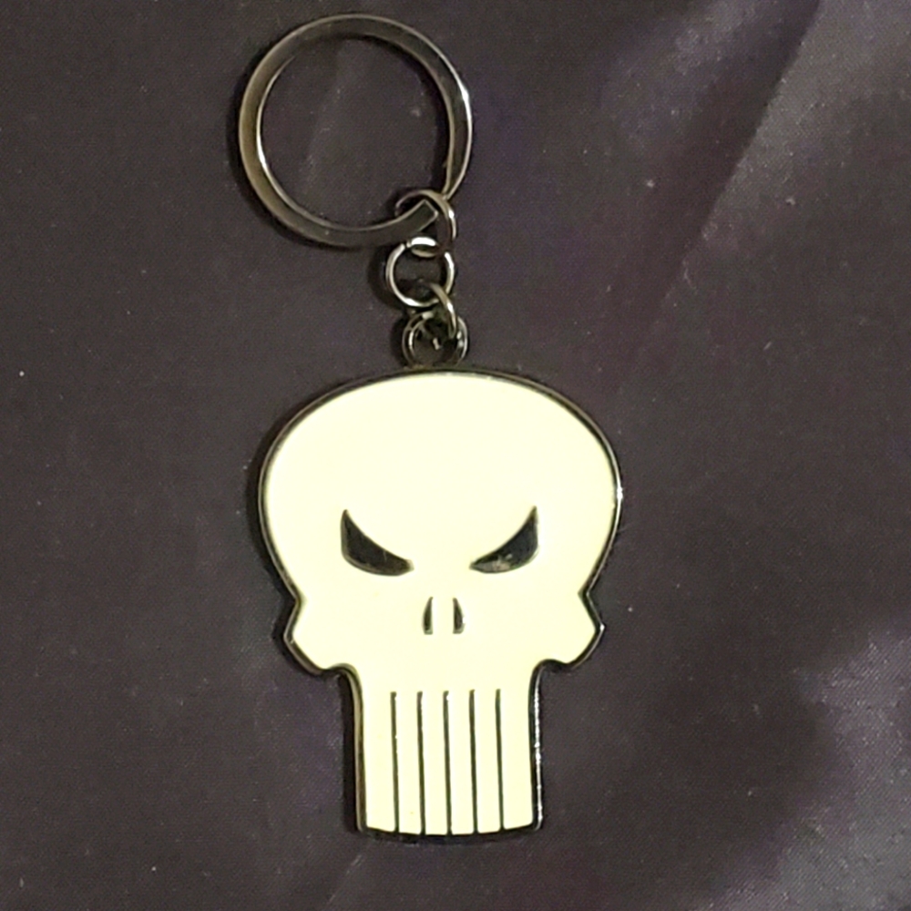 Marvel Punisher Skull Keychain